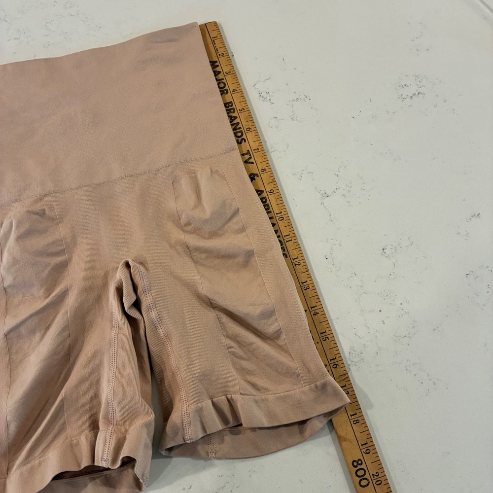 Skinnygirl Shapewear S Beige Smoothers & Shapers High Waist Shorts Slimming - Picture 5 of 5